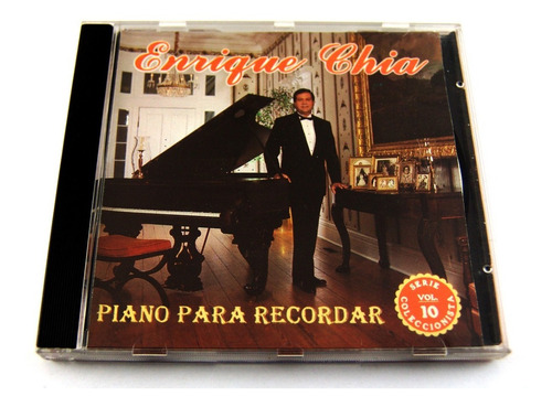 Enrique Chia Piano Para Recordar V 10 Cd Seminuevo 1994 Cana