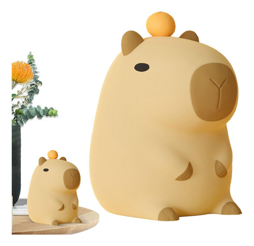 Aa Luz Nocturna Capibara, Luz Animal, Usb, Recargable...