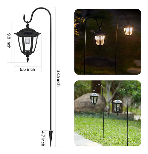 Baliza Led De Jardín Con Forma De Lámpara Solar P Kit 1