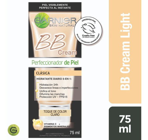 Bb Cream Piel Normal A Seca Tono Claro Garnier Skin Active