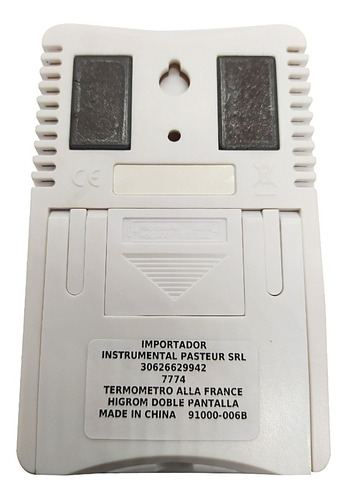 Imagen 5 de 10 de Termohigrometro Digital Max/min In/out Con Sonda -50/+70°c