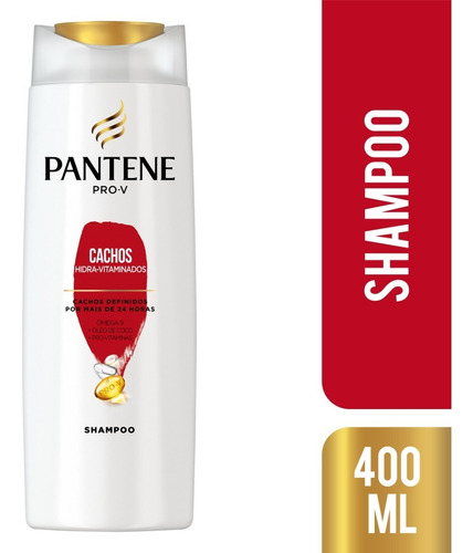 Shampoo Pro-v Cachos Hidra-vitaminados 400ml Pantene
