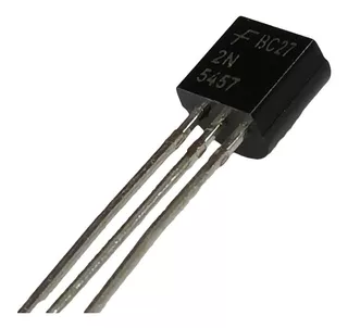 Transistor 2n5457 Jfet 25v 10ma (5 Piezas)