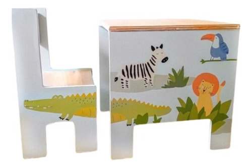 Mesa Y 1 Silla Niños