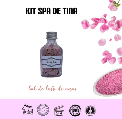 Kit Spa : Espuma De Baño + Gel De Ducha + Sal De Baño