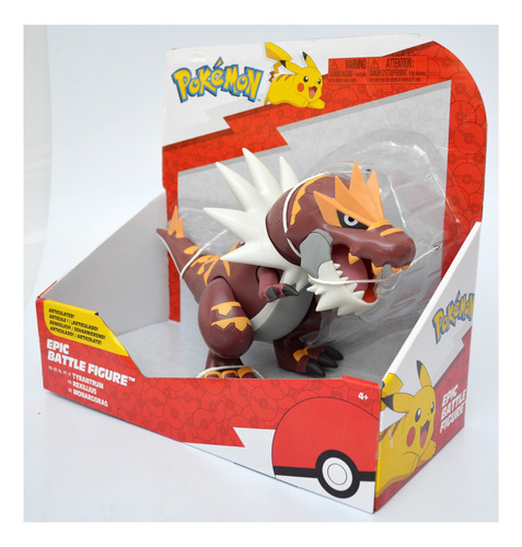 Pokemon Tyrantrum Epic Battle Figure Articulado