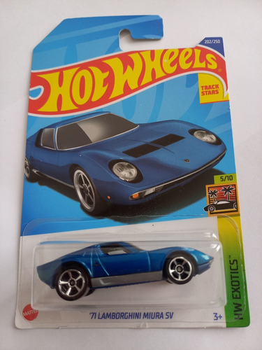 71 Lamborghini Miura Sv - Hot Wheels