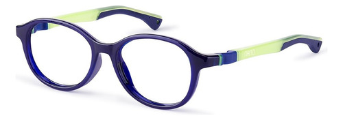 Armação Óculos Infantil Nano Vista Sprite 3.0 Nao3060744 Cor Azul Tamanho 41