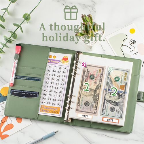 Carpeta Para Ahorrar Dinero, Para Guardar Regalos Escolares,