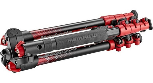 Imagen 4 de 9 de Tripode Manfrotto Befree Rojo + Bolso - Envios !