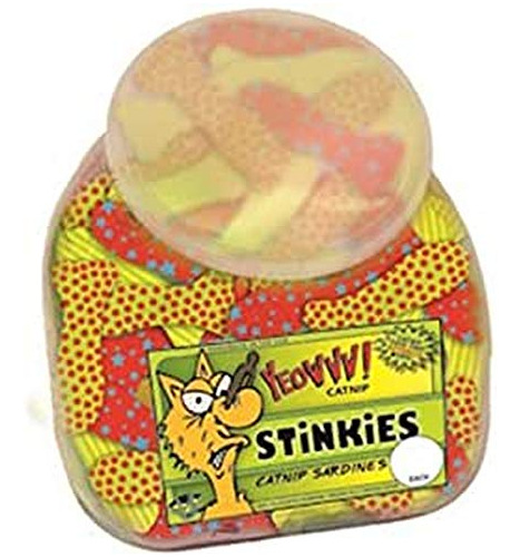 Yeo Fish Bowl Con La Escuela De 51 Stinkies Catnip Toys