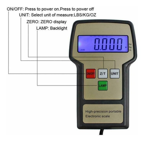 Balanza O Peso Digital Para Refrigeracion Para Bombonas Gas