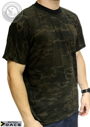 Camiseta Camuflada Multicam Black Tactical Dacs