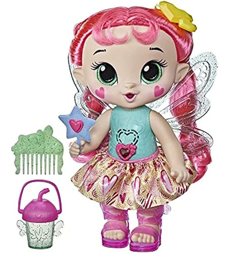 Baby Alive Glo Pixies Doll, Sammie Shimmer, Juguete Interact