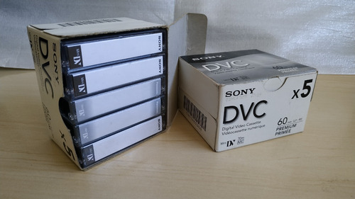 Cassette Mini Dv Sony - Panasonic 60min Premiun Usados!
