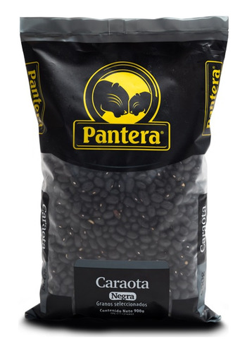 Granos Caraotas Negras Pantera 900gr 0500 Ml.