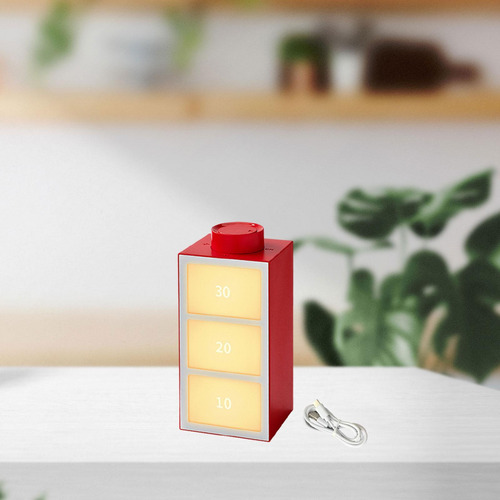 Lámpara De Mesa Con Luz Activada Por Voz, Luz Rojo