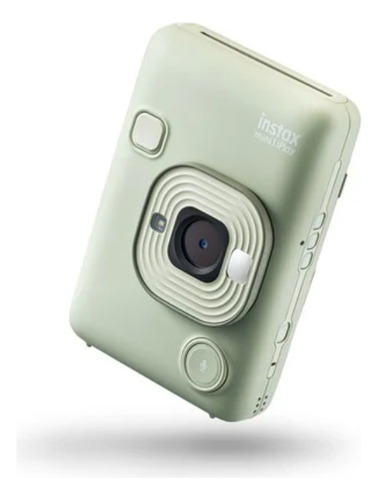 Câmera Instax Liplay Hibrida 2 Em 1 Impressora Bt Verde