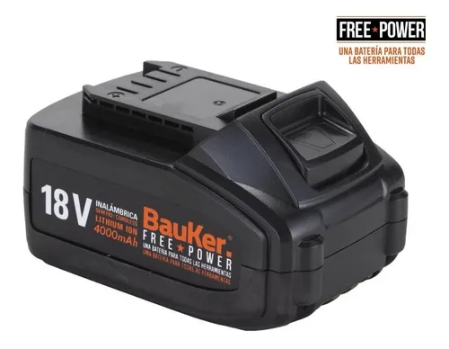 Bater a Recargable Bauker 18v 4 0 Ah Free Power Cuotas sin inter s