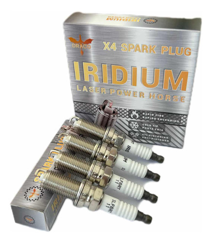 4 Bujías Laser Iridium Premium Original Jac J2 J3 J4 J5 S2s3