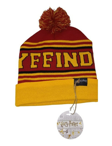 Gorro De Lana Con Pompón Gryffindor - Harry Potter