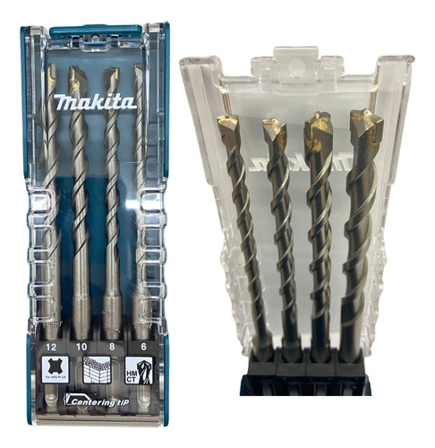 Jogo De Broca Sds Plus Makita E-13605 Talhadeira + Ponteiro