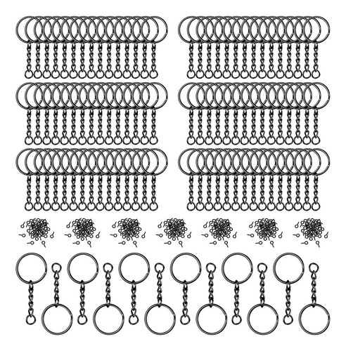 2025 Kit De Anillos De Llavero De 360 Uds, Ganchos De