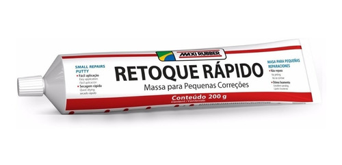 Masilla Rapida Acrilica Retoques Putty Maxi Rubber.x150gr P2