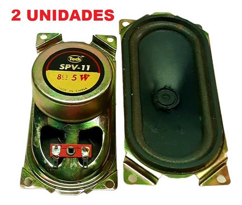 Corneta 12,8 X 5,8 Centimetros - Tech Spv-11  8 Ohm. 5 Watts