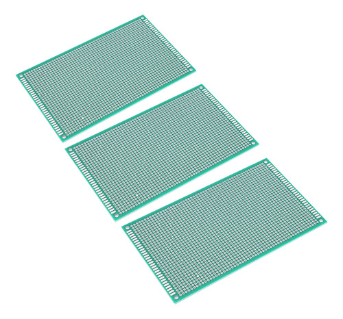 Double Sided Spray Tin Circuit Board 3pcs 9x15 Universal