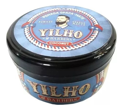 Yilho Pomada Opaca Mate Coconut X 100grs Barberia Peluqueria