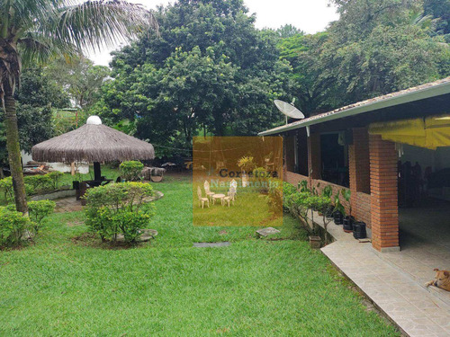 Chácara Com 3 Dormitórios, 1513 M² - Venda Por R$ 1.800.000,00 Ou Aluguel Por R$ 6.000,00/mês - Condomínio Lagoinha - Jacareí/sp - Ch0072