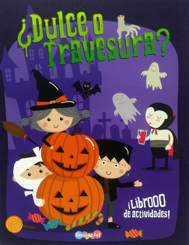 Halloween Libro De Actividades / Observa Une Dibuja Completa