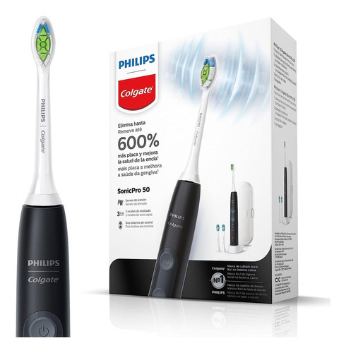 Escova Dental Elétrica Philips Colgate Sonic Pro 50