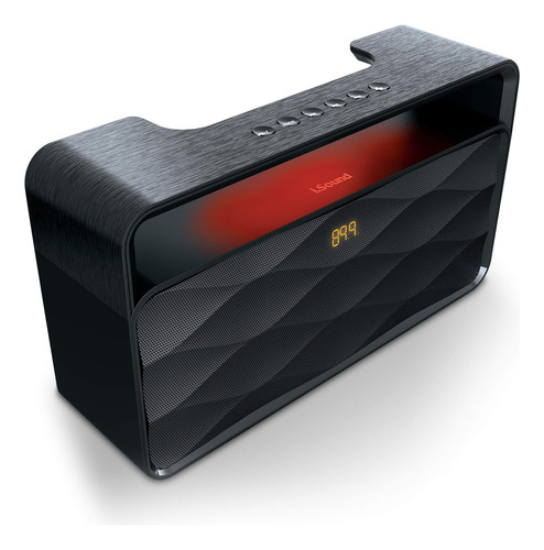 Isound Hifi Waves Pro Altavoz Bluetooth Portátil Inalámbr. Color Negro