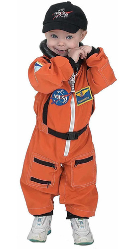 Disfraz Talla 12 A 18 Meses Para Niño Astronauta Halloween