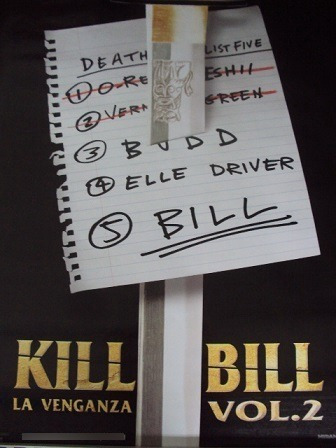 Poster Original De La Pelicula Kill Bill Vol. 2