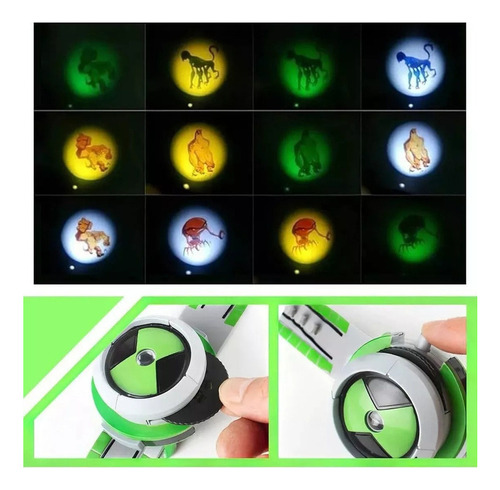 // Reloj De Proyección Para Niños Ben 10 Omnitrix Brinquedo
