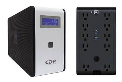 Cdp R-smart 1010 1000va Ca110-120v 500vatios Lcd 6 Conector