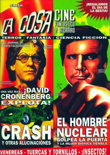 La Cosa #12 Nov 1996 Cronenberg Star Trek Hombre Nuclear