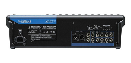 Mesa Som Analógica 20 Canais Mg20 Xu Yamaha Rev Oficial