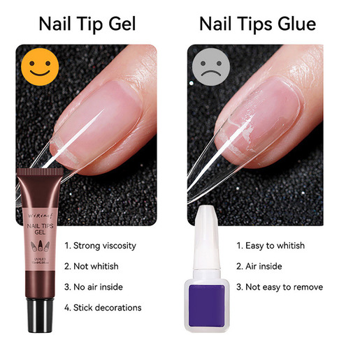 Parche De Gel Para Uñas Postizas Para Mejorar Las Uñas, Para