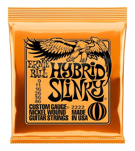 Imagen 2 de 4 de Encordado Guitarra Electrica Ernie Ball .09 Eb2222