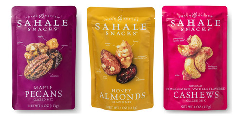 Sahale Snacks - Paquete Variedad De Mezcla De Frutos Secos G