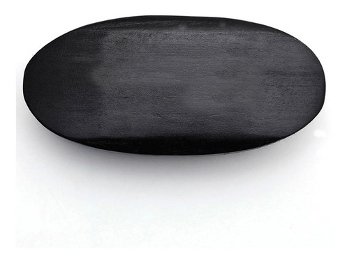 Imagen 3 de 7 de Zilveren Man ® Robusto Cepillo Para Barba Y Bigote 11 Cms Cerda Genuina 1000% Pelo Jabali Mango De Madera Negro Mate