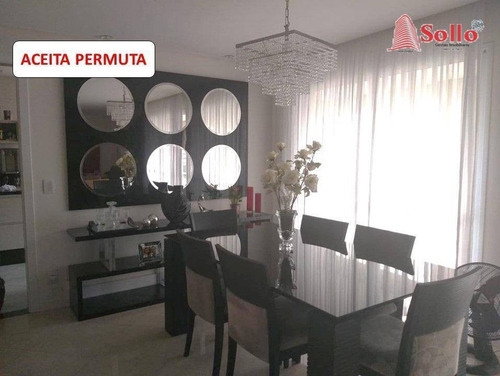 Imagem 1 de 18 de Condomínio Parque Club Apto 134m² Andar Alto Vista Livre 3 Suítes 2 Vagas - Guarulhos/sp - Ap0217