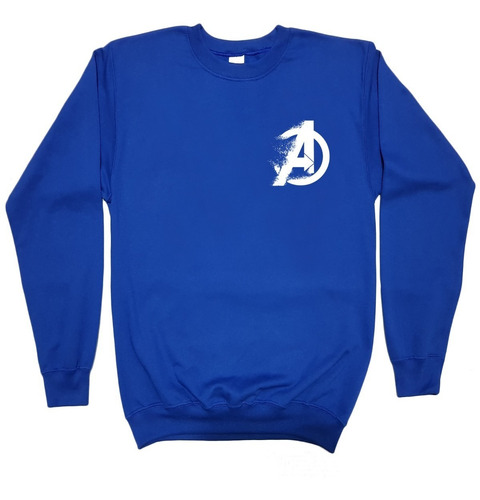 Avengers Endgame Sudadera Fade Logo Hombre Mujer Y Niños