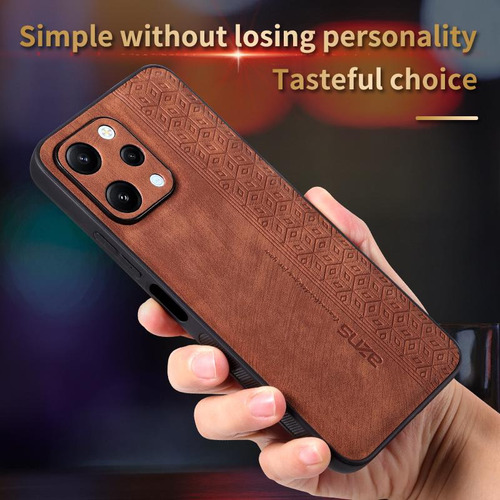 B Funda Trasera Retro Para Ropa De Piel Xiaomi Redmi 12