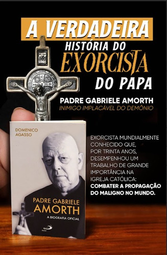 Padre Gabriele Amorth - A Biografia Oficial: Exorcista Do Papa, De Domenico Agasso. Série Biografias, Vol. 1.0. Paulus Editora, Capa Mole, Edição 1.0 Em Português, 2023