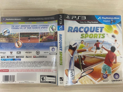 Racquet Sports - Ps3 Usado